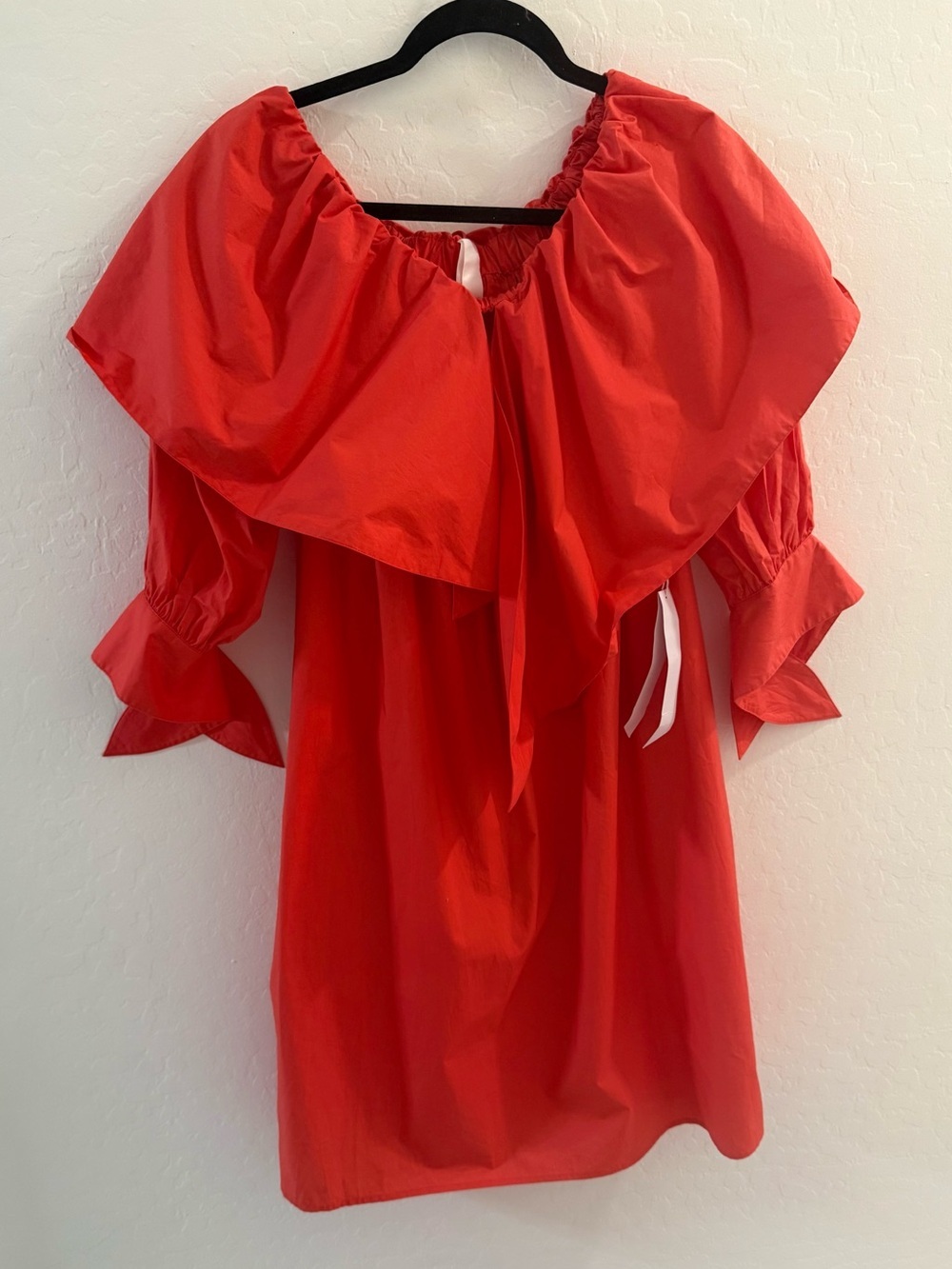 Merlette NWT Bright Red Off The Shoulder Dress